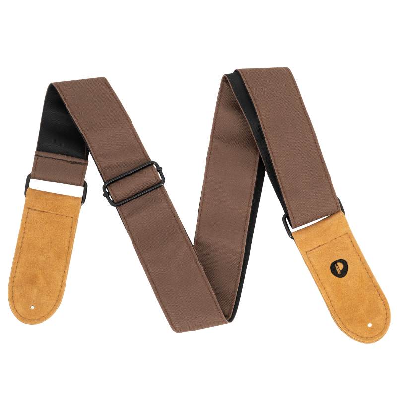 Brown polyester webbing