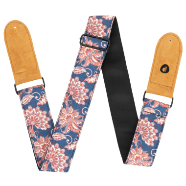 Jacquard flower strap