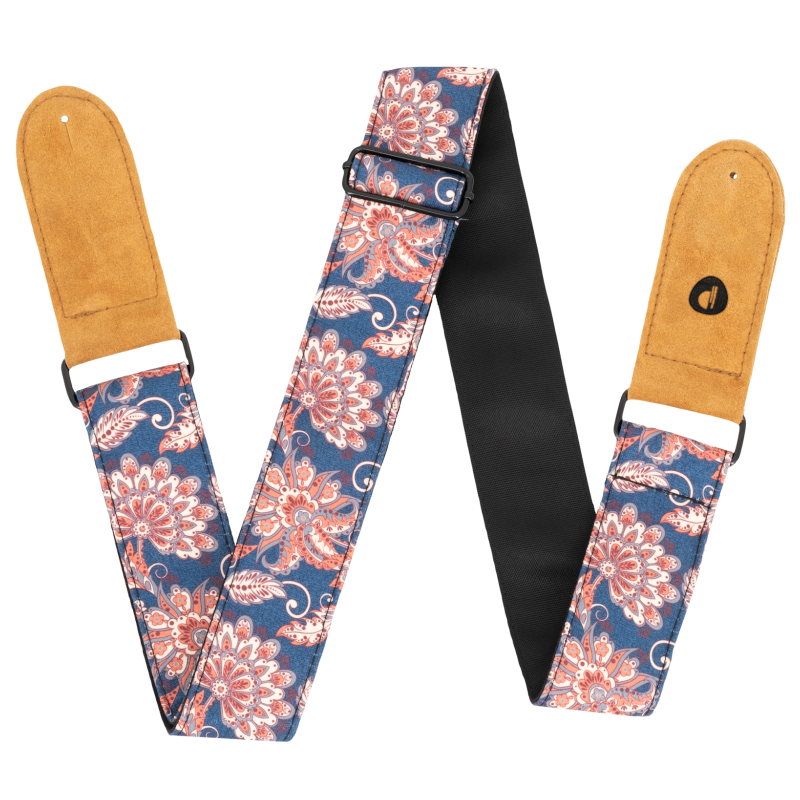 Jacquard flower strap
