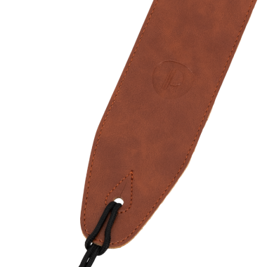 Brown full-grain leather strap
