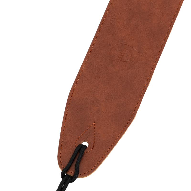 Brown full-grain leather strap