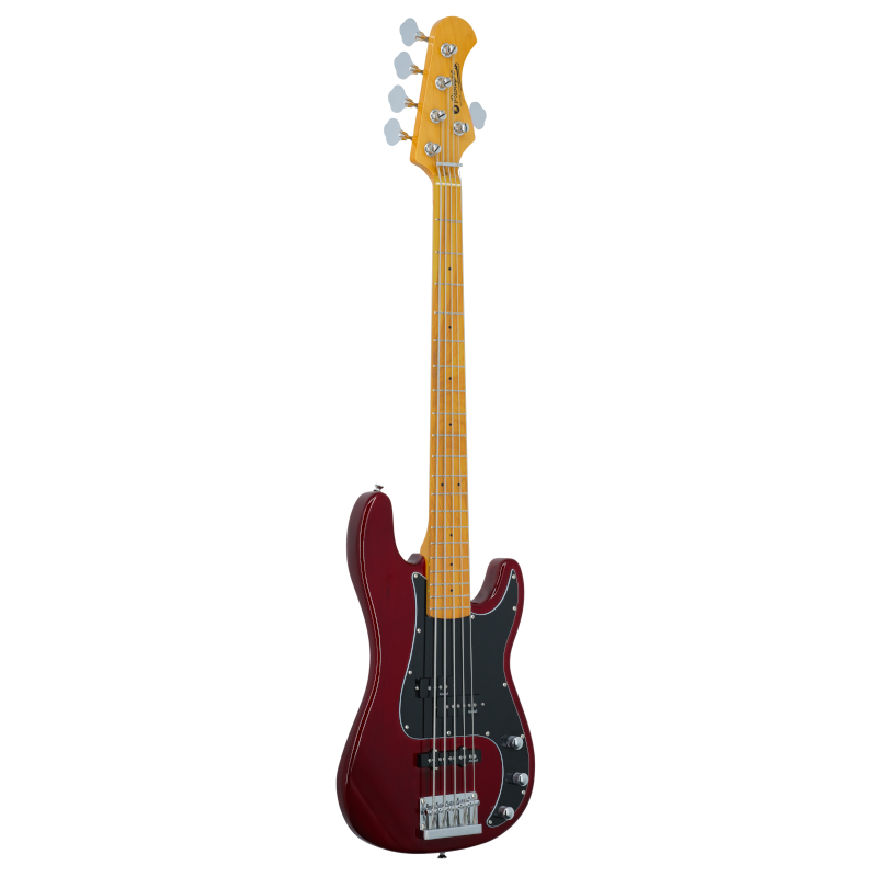 PJ90 MA Alder Trans Red 5 strings