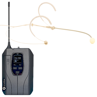 B420 UHF DSP True Diversity Headset MH9 Pack
