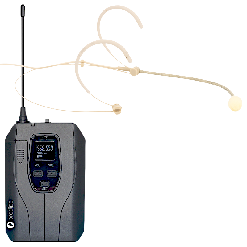 Pack UHF B420 DSP True Diversity Headset MH9