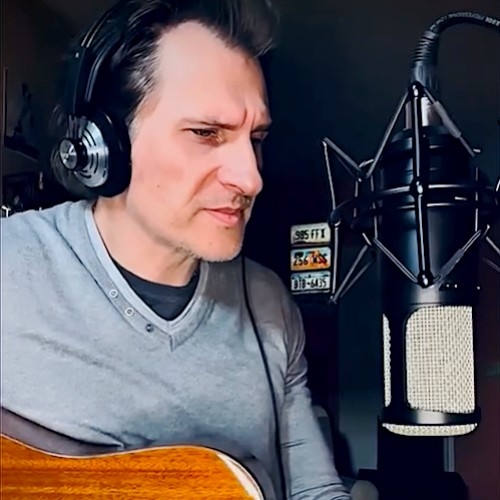 Christian ZANATI and his PRODIPE studio microphone STC-3D